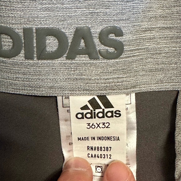 Men’s Adidas Grey Golf Pants 36x32 - Picture 6 of 9